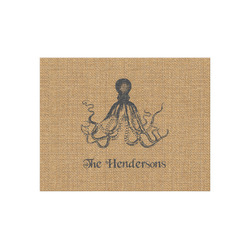 Octopus & Burlap Print 252 pc Jigsaw Puzzle (Personalized)