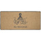 Octopus & Burlap Print Gaming Mouse Pad (Personalized)