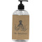 Octopus & Burlap Print Plastic Soap / Lotion Dispenser (Personalized)
