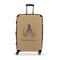 Octopus & Burlap Print Large Travel Bag - With Handle