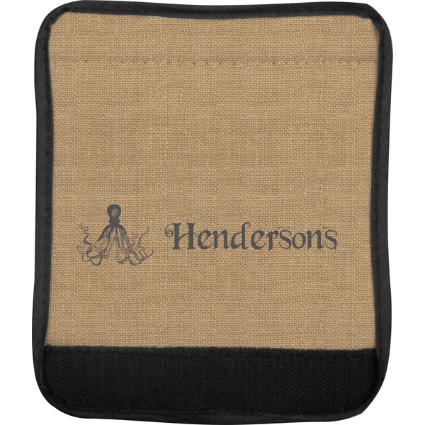 Octopus & Burlap Print Luggage Handle Wrap (Approval)