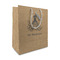 Octopus & Burlap Print Medium Gift Bag (Personalized)