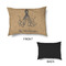 Octopus & Burlap Print Outdoor Dog Beds - Small - APPROVAL