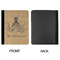 Octopus & Burlap Print Padfolio Clipboards - Large - APPROVAL