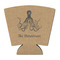 Octopus & Burlap Print Party Cup Sleeves - with bottom - FRONT