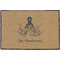 Octopus & Burlap Print Door Mat - 36"x24" (Personalized)