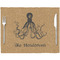 Octopus & Burlap Print Placemat with Props