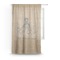 Octopus & Burlap Print Sheer Curtain (Personalized)