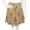 Octopus & Burlap Print Skater Skirt - X Small (Personalized)