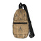 Octopus & Burlap Print Sling Bag (Personalized)