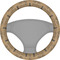 Octopus & Burlap Print Steering Wheel Cover (Personalized)