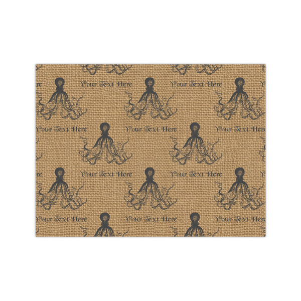 Custom Octopus & Burlap Print Tissue Paper Sheets - Medium - Heavyweight (Personalized)
