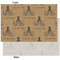 Octopus & Burlap Print Tissue Paper - Heavyweight - XL - Front & Back
