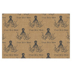 Octopus & Burlap Print Tissue Paper Sheets - X-Large - Heavyweight (Personalized)