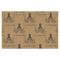 Octopus & Burlap Print Tissue Paper Sheets - X-Large - Heavyweight (Personalized)