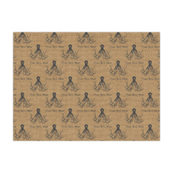 Octopus & Burlap Print Large Tissue Papers Sheets - Lightweight (Personalized)