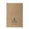 Octopus & Burlap Print Waffle Weave Golf Towel (Personalized)