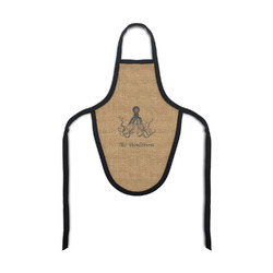 Octopus & Burlap Print Bottle Apron (Personalized)