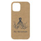 Octopus & Burlap Print iPhone 15 Pro Max Case - Back