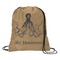 Octopus & Burlap String Backpack