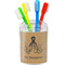 Octopus & Burlap Print Toothbrush Holder (Personalized)