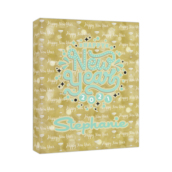 Custom Happy New Year Canvas Print (Personalized)