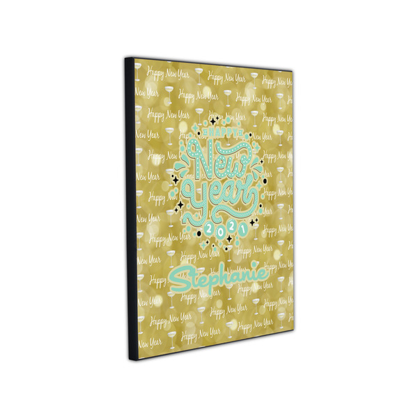 Happy New Year 11x14 Wood Print - Angle View