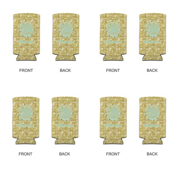 Happy New Year 12oz Tall Can Sleeve - Set of 4 - APPROVAL