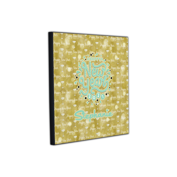 Happy New Year 12x12 Wood Print - Angle View