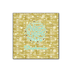 Happy New Year Wood Print - 12x12 (Personalized)