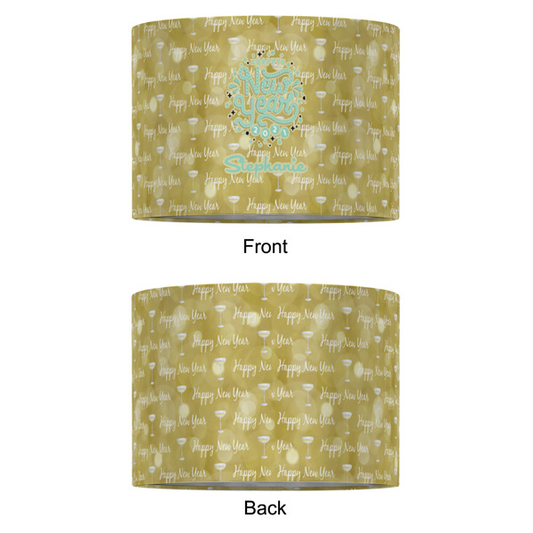 Happy New Year 16" Drum Lampshade - APPROVAL (Fabric)