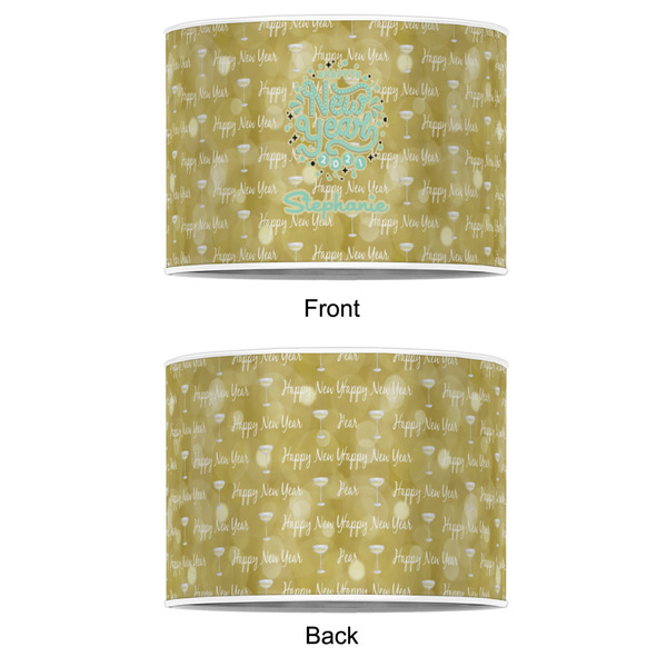 Happy New Year 16" Drum Lampshade - APPROVAL (Poly Film)