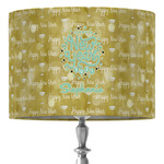 Happy New Year 16" Drum Lamp Shade - Fabric (Personalized)