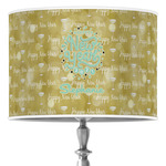 Happy New Year 16" Drum Lamp Shade - Poly-film (Personalized)