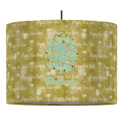 Happy New Year Drum Pendant Lamp (Personalized)