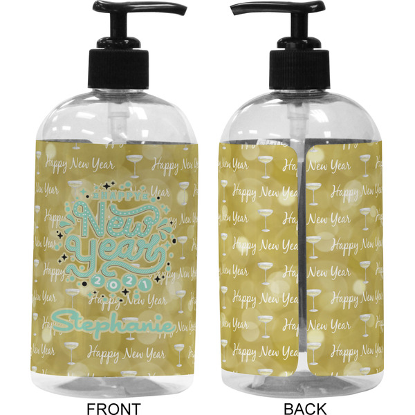 Happy New Year 16 oz Plastic Liquid Dispenser (Approval)