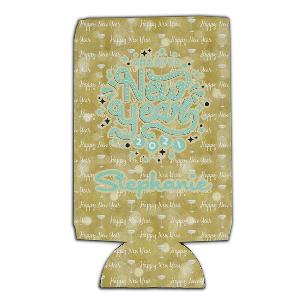 Happy New Year 16oz Can Sleeve - Set of 4 - FRONT