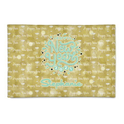 Happy New Year 2' x 3' Indoor Area Rug (Personalized)