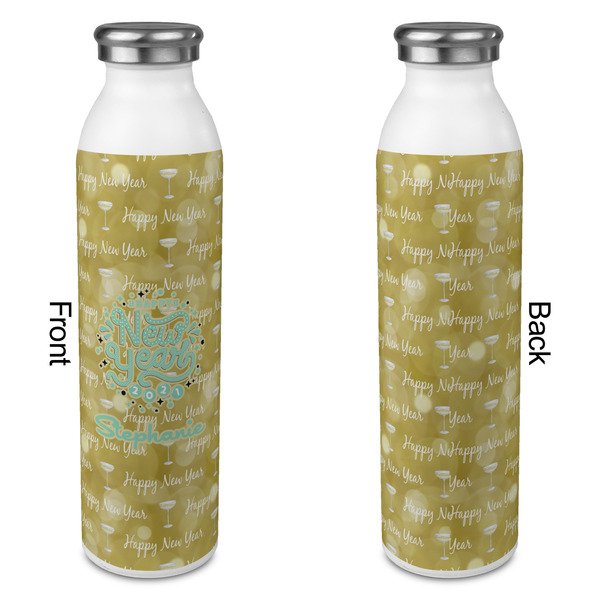 Happy New Year 20oz Water Bottles - Full Print - Approval