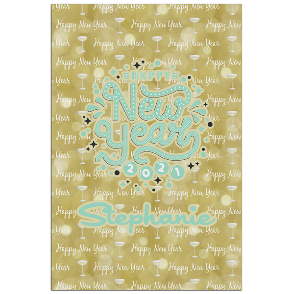 Custom Happy New Year Poster - Matte - 24x36 (Personalized)