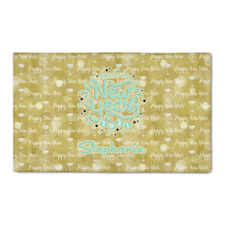 Happy New Year 3' x 5' Indoor Area Rug (Personalized)