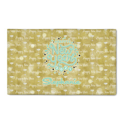 Happy New Year 3' x 5' Patio Rug (Personalized)