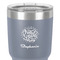 Happy New Year 30 oz Stainless Steel Ringneck Tumbler - Grey - Close Up