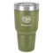 Happy New Year 30 oz Stainless Steel Ringneck Tumbler - Olive - Front