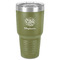 Happy New Year 30 oz Stainless Steel Tumbler - Olive - Single-Sided (Personalized)