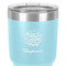 Happy New Year 30 oz Stainless Steel Ringneck Tumbler - Teal - Close Up