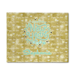 Happy New Year 8' x 10' Indoor Area Rug (Personalized)