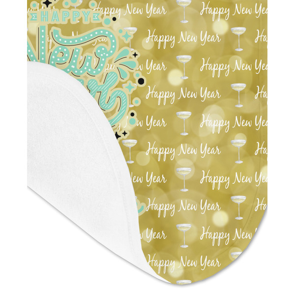 Happy New Year Baby Bib - AFT detail