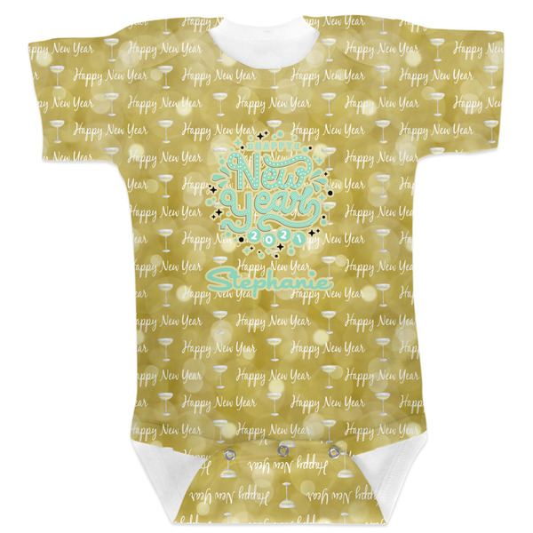 Custom Happy New Year Baby Bodysuit 12-18 w/ Name or Text