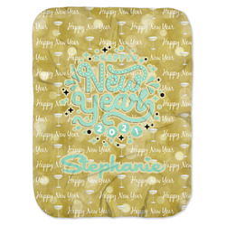 Happy New Year Baby Swaddling Blanket w/ Name or Text